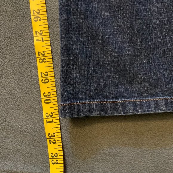 Riders By Lee Womens Blue Denim Medium Wash Jeans - Picture 6 of 6